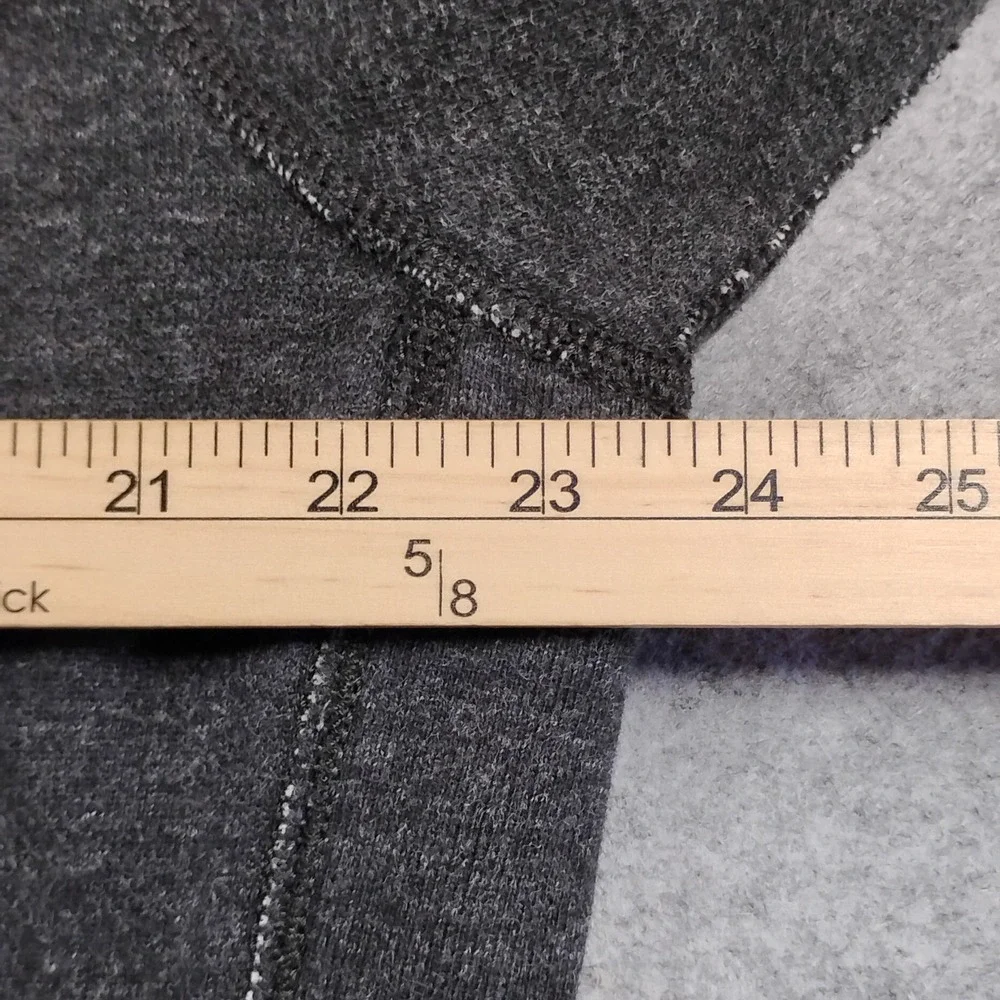 Polo Ralph Lauren Mens Full Zip Hoodie Gray Heather Waffle Lined L‎